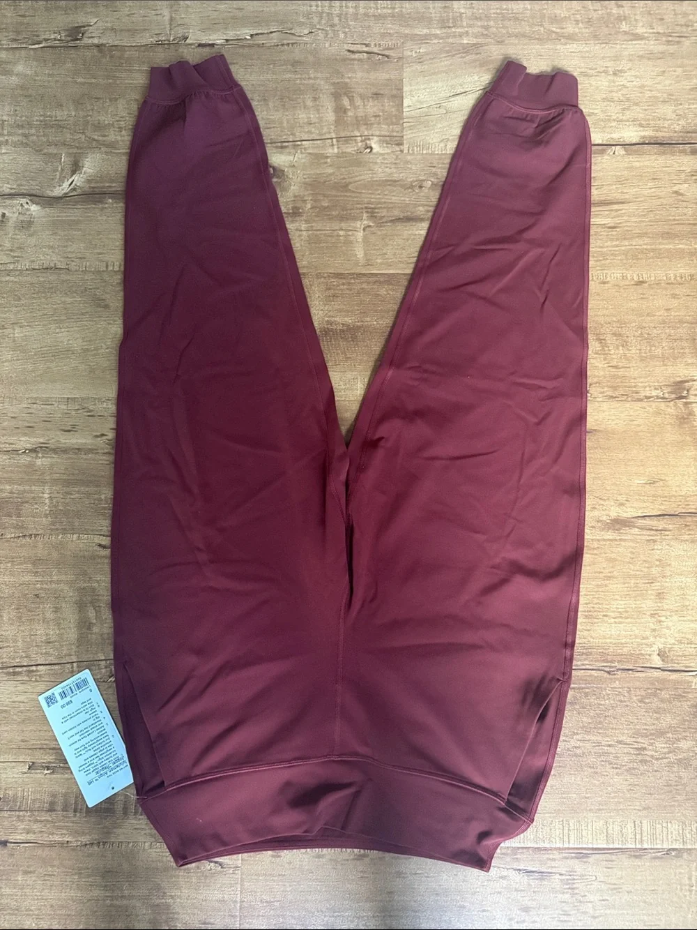 lululemon athletica Burgundy Track Joggers